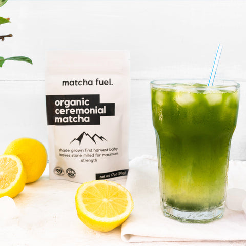 Homemade Matcha Lemonade